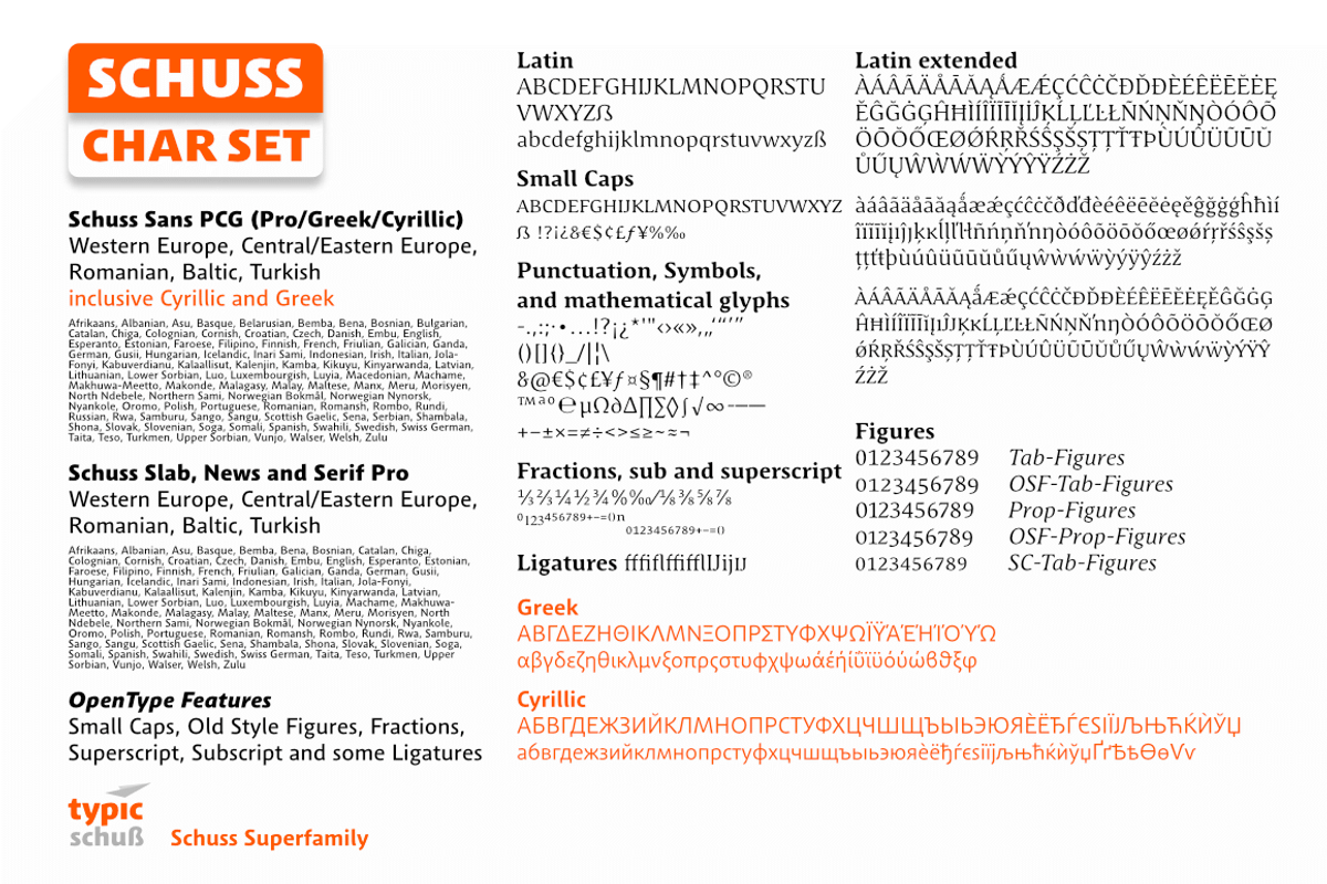 10 Fonts Schuss Slab Pro, a Slab Serif Font by typic schuss (Photo 14 of 18)