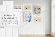 Gallery Style 44 Frames Mockups, a Product Mockup by mock-ups (Thumbnail 1 of 16)