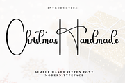 Christmas Handmade, a Handwritten Font by InermediaSTUDIO (Thumbnail 1 of 7)