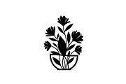 50 Botanical Garden Silhouette bundl, an Illustration by Designs_River (Thumbnail 17 of 51)
