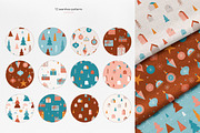Bohemian Nordic Christmas collection, a Decorative Illustration by Marish (Thumbnail 8 of 11)