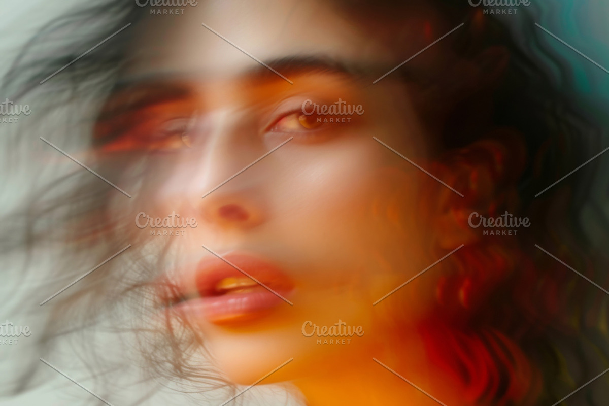 Blur portraits. 56 images, a Person Photo by Handmadefont (Photo 4 of 13)