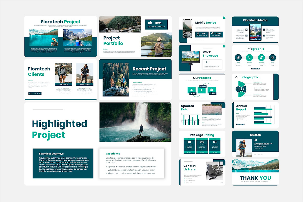 Travel Agency Keynote Presentation, a Presentation Template by Kren Studio (Photo 6 of 8)