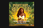 Summer Party Flyer Template PSD, a Flyer Template by Bornx Design (Thumbnail 4 of 5)