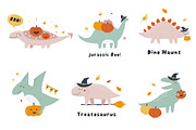 Halloween Dinosaurs Collection, an Illustration by danceyourlife (Thumbnail 4 of 13)
