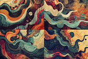 16 Harmony Sound Wave Illustrations, a Background Graphic by HipFonts (Thumbnail 4 of 5)