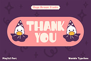 Waddles – Playfull Font, a Sans Serif Font by Huge Dream Studio (Thumbnail 7 of 7)