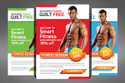 Fitness Flyers bundle, a Flyer Template by Graphic Templates (Thumbnail 8 of 9)