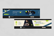 The Rally Court - Youtube Banner, a Social Media Template by VUNIRA (Thumbnail 2 of 3)