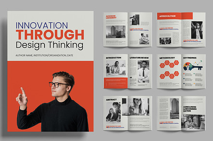 Corporate Research Report Layout