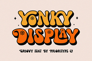 Yonky Display Font