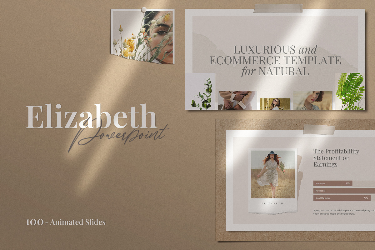 Elizabeth Powerpoint Template, a Presentation Template by TemplateZuu (Photo 16 of 16)