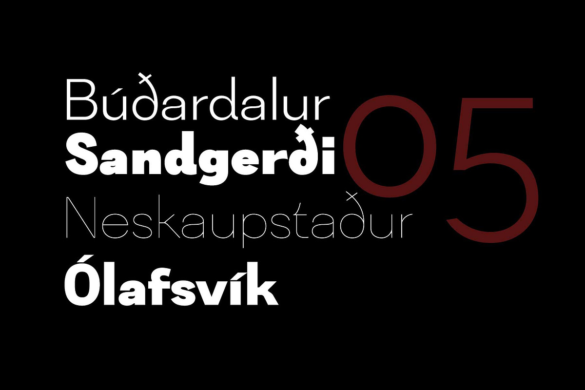 Bocfer Font Family, a Sans Serif Font by Ryul Davidson (Photo 26 of 26)