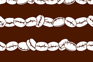 Coffee Shop Theme Seamless Pattern