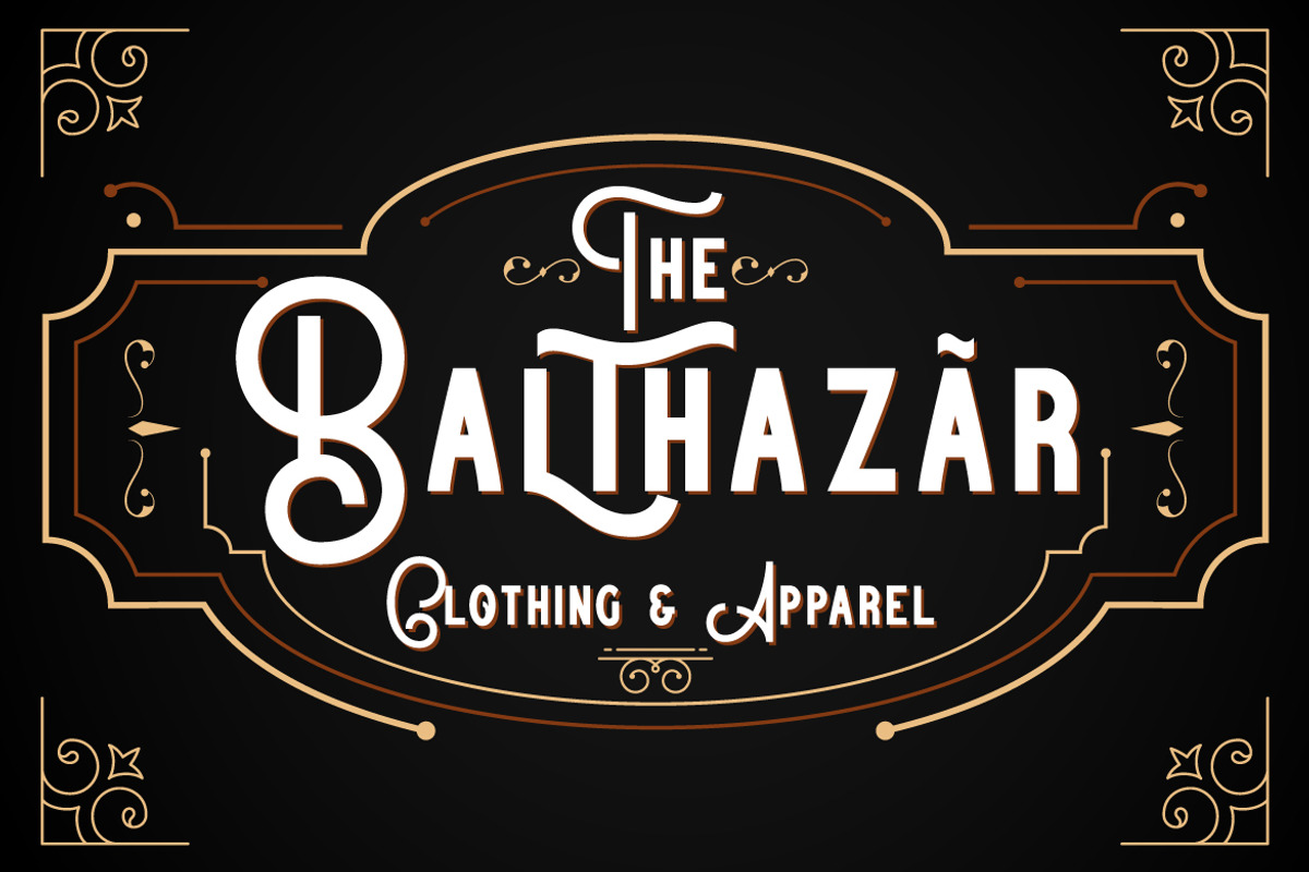 Former Broston - A Vintage Font, a Sans Serif Font by Vava Aryanto (Photo 2 of 8)