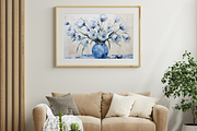 Oil Painting Print-Ethereal Tulips, a Decorative Illustration by NSTUDIO (Thumbnail 4 of 9)