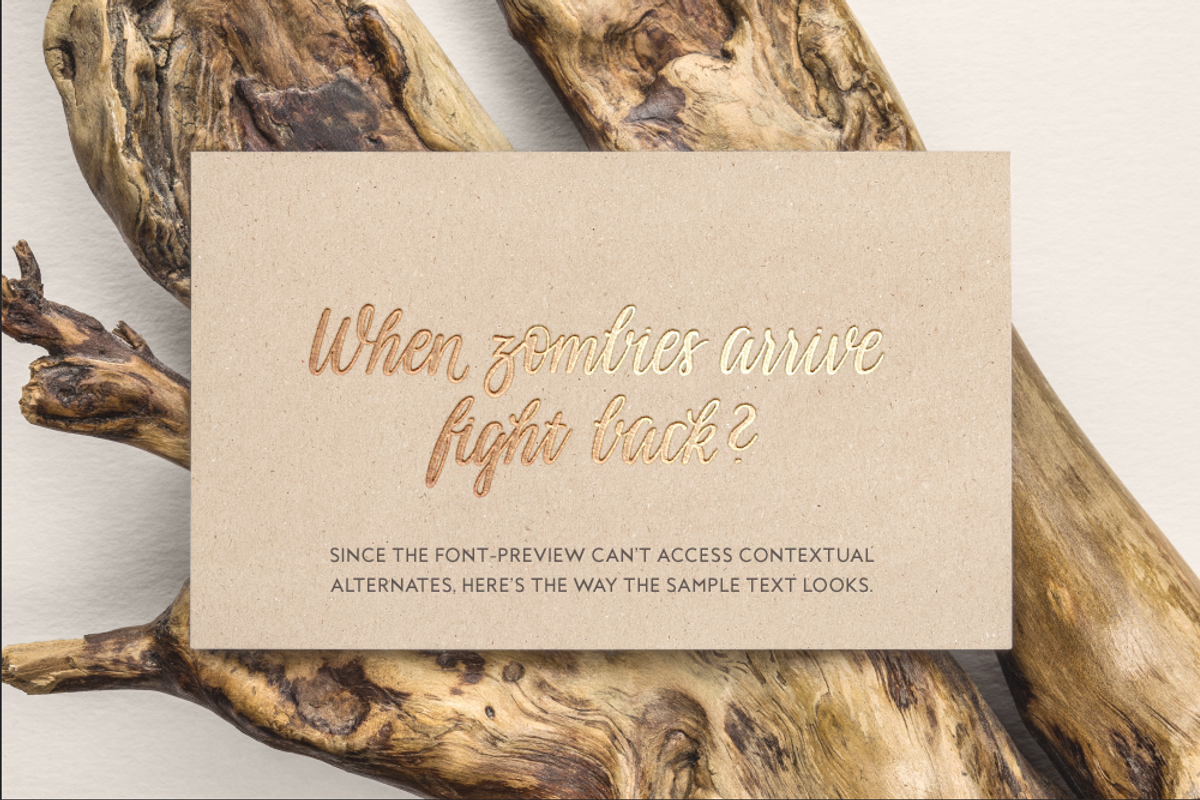 Alpenglueck - a handwritten font, a Script Font by Laura Heidi (Photo 11 of 15)