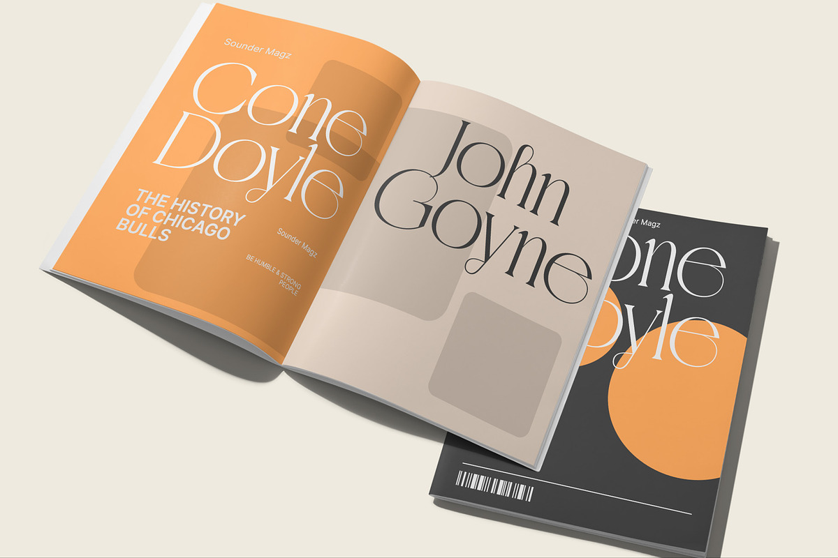 Golften – Art Noveau Serif, a Serif Font by Craft Supply Co. (Photo 3 of 8)