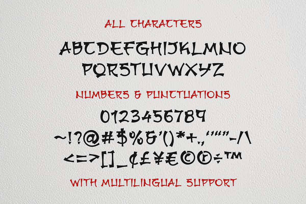 Japanese Font, a Script Font by Graphue (Photo 2 of 8)