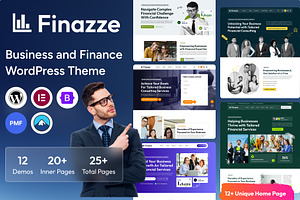 Business and Finance WordPress Theme, a WordPress Template by FleexStudio