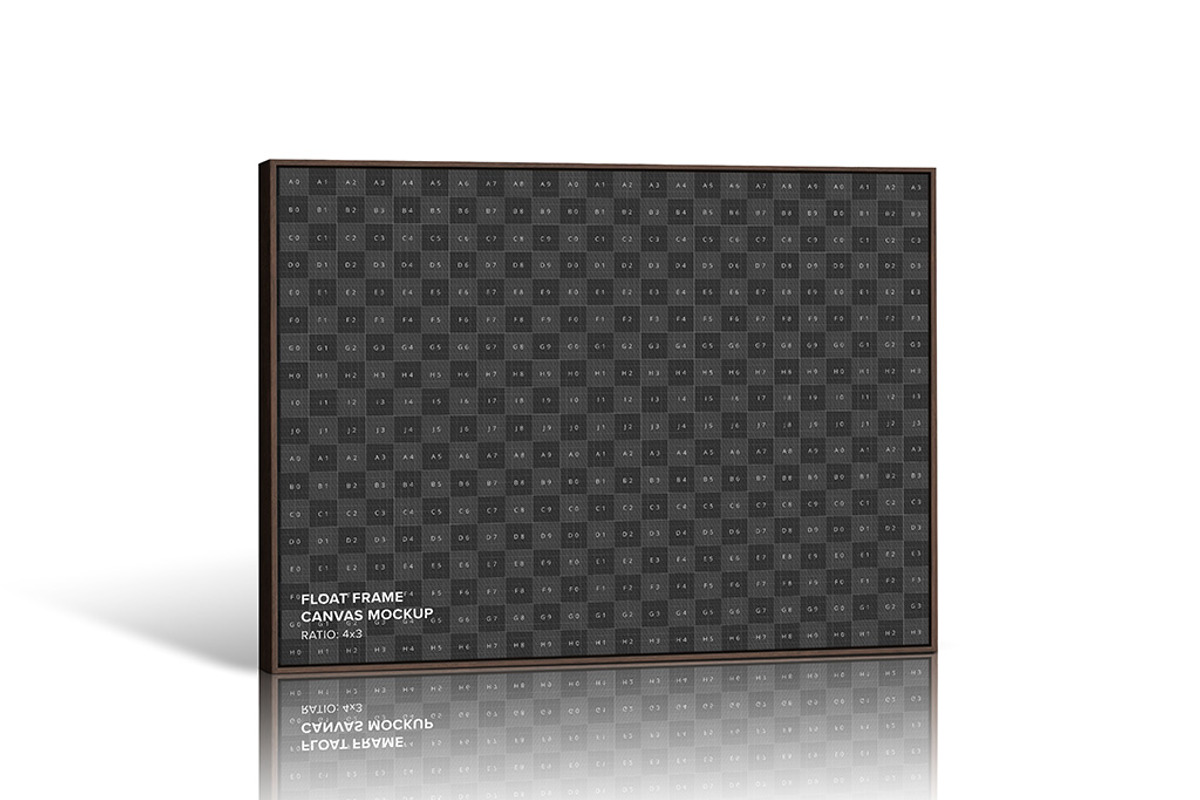 Standing Floater Frame Mockup R-4x3, a Merchandise Mockup by Mockups by Carlos Viloria (Photo 5 of 6)