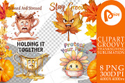 Groovy Thanksgiving Sublimation, a Seasonal Illustration by Artnoy (Thumbnail 11 of 18)