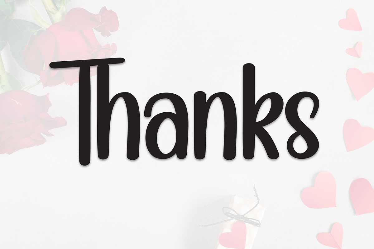 Romantic Comedy | Script Font, a Handwritten Font by Scratchones (Photo 8 of 8)