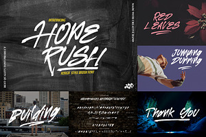 Brush Font Bundle SALE!! - Vol.1