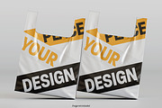 Plastic bag mockup bundles, a Packaging Mockup by Ambo Ampeng (Thumbnail 7 of 19)