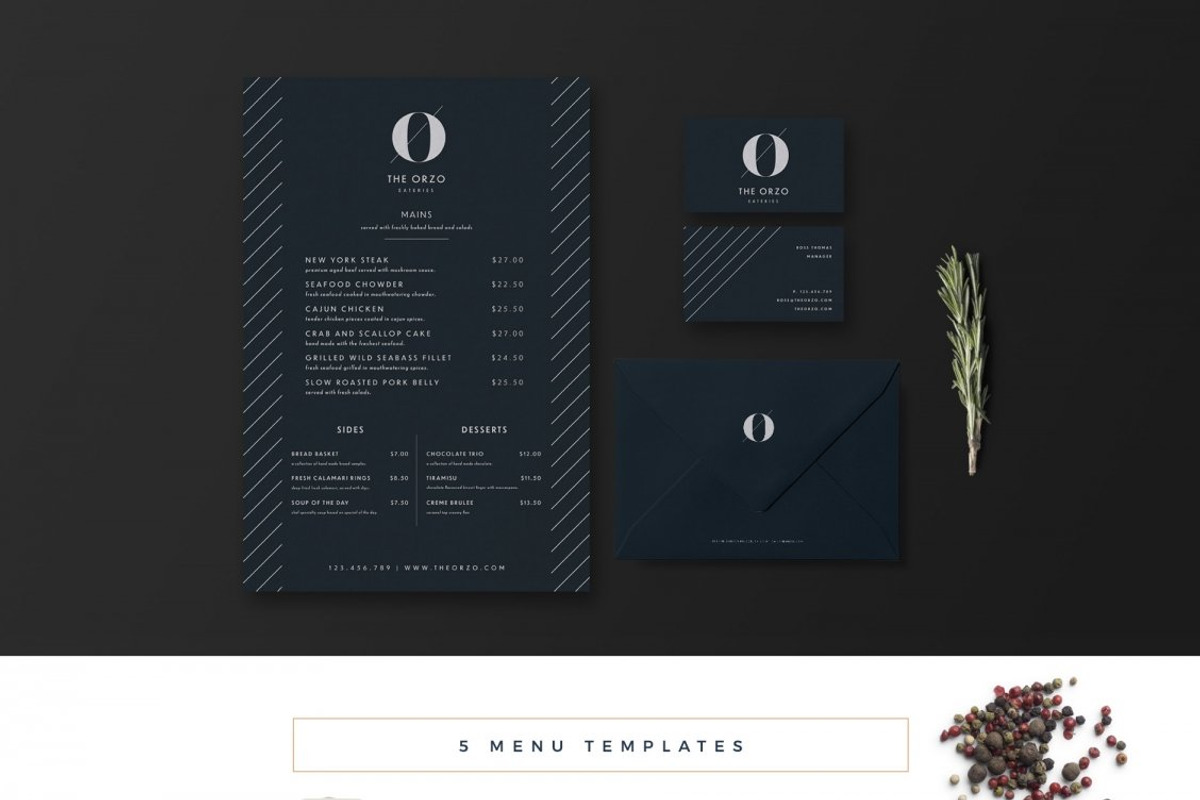 Ultimate Branding Collection– Food, a Branding & Logo Template by 7th Avenue Designs (Photo 6 of 6)