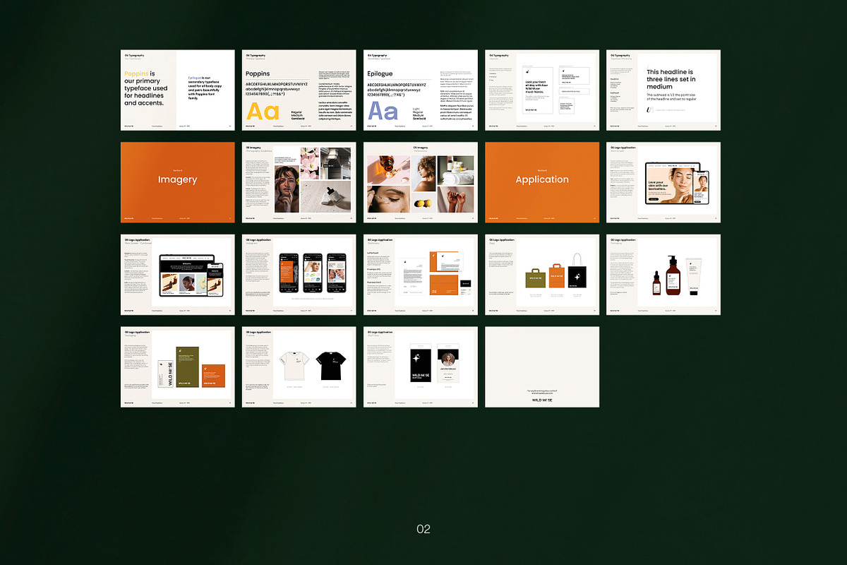 WILD MUSE / Brand Guidelines, a Brochure Template by Studio Dara (Photo 23 of 23)