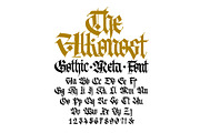 Gothic vector letters - 13, an Object Graphic by GeekClick (Thumbnail 8 of 16)