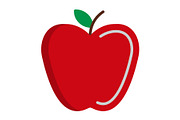 Apple Flat Icon, an Icon by Pexelpy (Thumbnail 1 of 2)