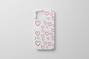 Seamless pattern red hearts, a Pattern Graphic by Viktorijareut (Thumbnail 3 of 5)