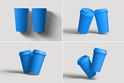 Paper Cup Mockup - 12 Views, a Cups & Container Mockup by Illusiongraphic (Thumbnail 16 of 29)