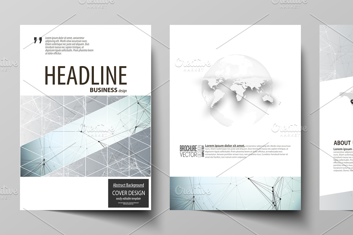 Mega Pack templates, a Brochure Template by VectorShop (Photo 48 of 102)