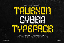 Truexon - Cyber Techno Font