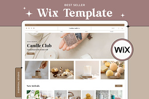 Carolina Candle Co. Wix Template