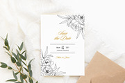 Floral Line Art SVG Botanical Frames, an Illustration by PawGraphic (Thumbnail 7 of 10)