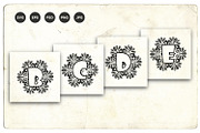 Initial Alphabet mandala monogram, a Branding & Logo Template by vectorartificer (Thumbnail 6 of 6)