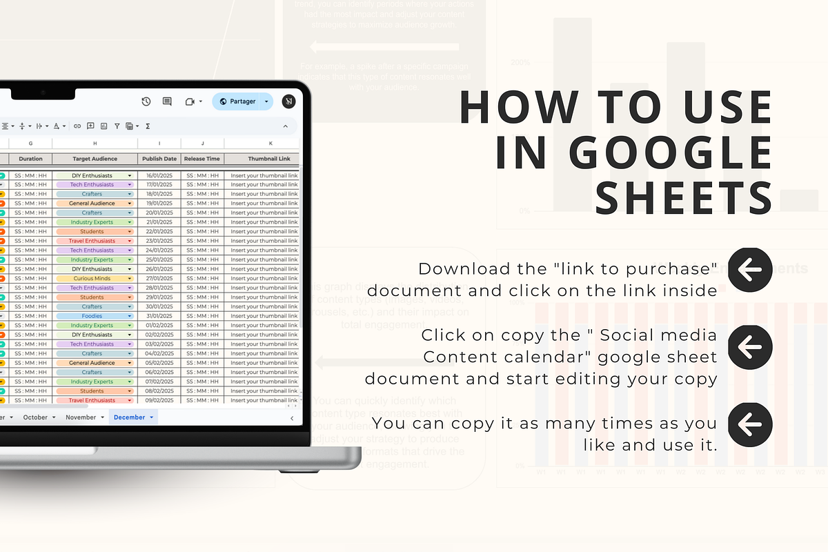 YouTube & Social Media Planner 2025, a Social Media Template by Marketello Studio (Photo 3 of 6)
