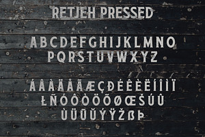 Retjeh Vintage Font Family