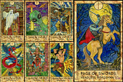 Fantasy World Tarot/full deck, a Decorative Illustration by Samiramay (Thumbnail 11 of 12)