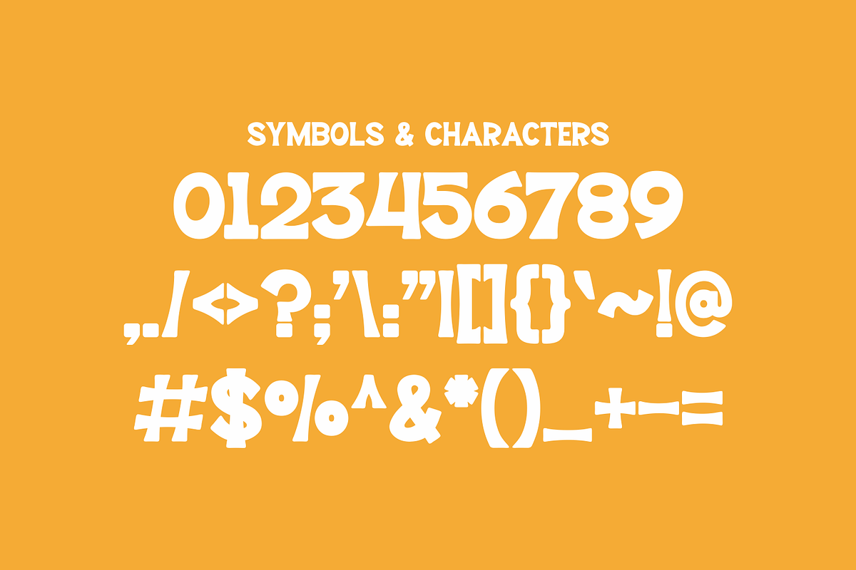 Boigon - Cartoon Font, a Sans Serif Font by lelevien (Photo 3 of 4)