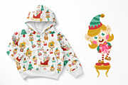 Christmas Elf Factory Vector Kit, a Seasonal Illustration by Svitlana Kharchuk (Thumbnail 9 of 13)