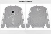 SWEATSHIRT MOCKUP + POCKET, a Merchandise Mockup by DaldSgh (Thumbnail 2 of 10)