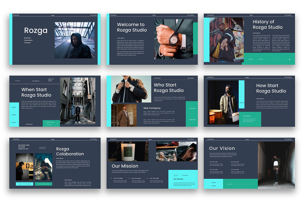 Roazga – Business Keynote, a Presentation Template by kreatifreya (Photo 2 of 5)