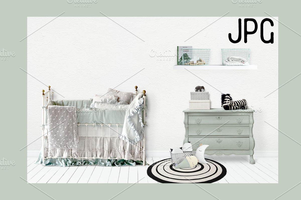 Kids Room Wall/Frame Mock Up 9, a Print Template by Whimsicality (Photo 3 of 4)
