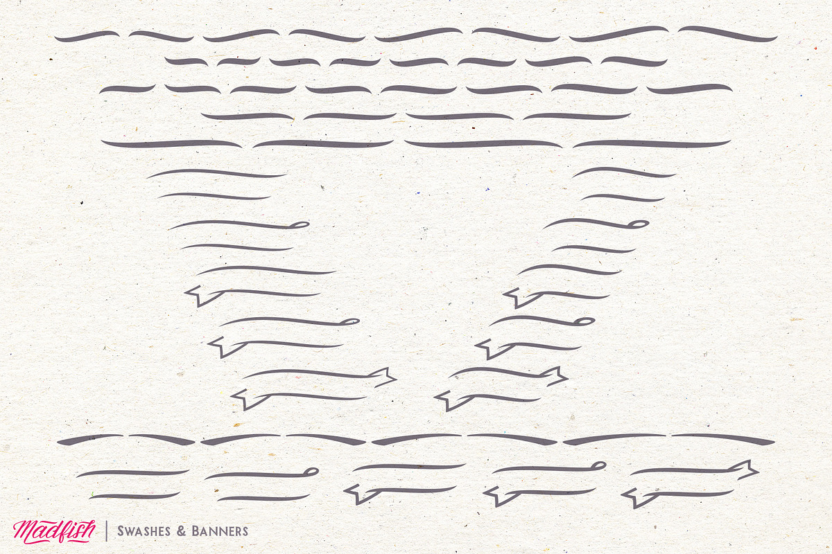 Madfish Font Family ++ EXTRAS, a Script Font by Ayca Atalay (Photo 10 of 15)