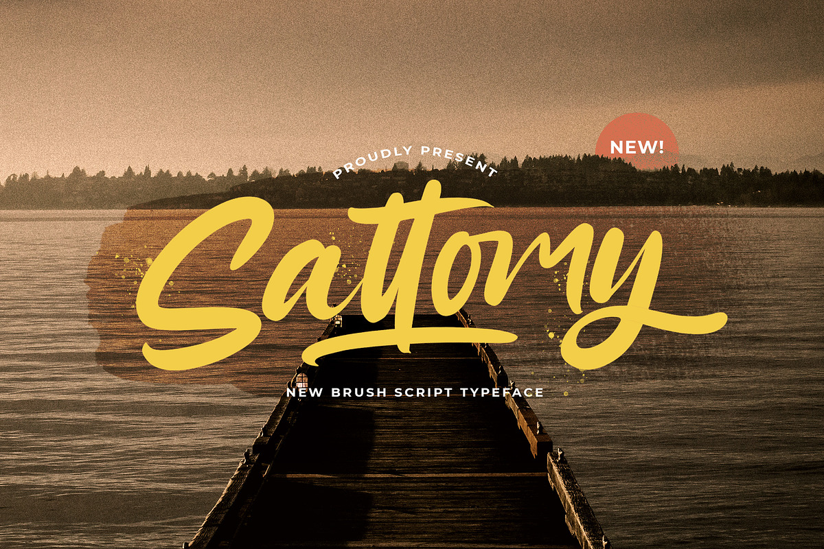 Sattomy - Handwritten Font, a Script Font by StringLabs (Photo 1 of 13)